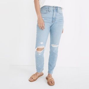 Madewell Light Blue Straight Leg Jeans